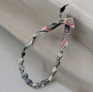 Bohemian Fabric Necklace